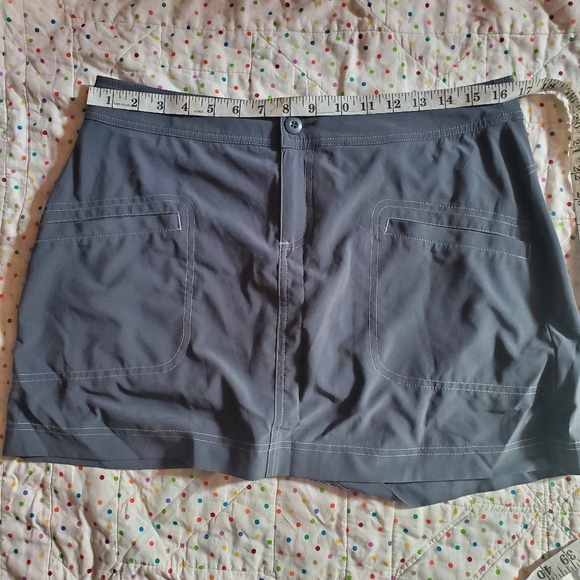 PrAna women's  skort size 8 gray. - Picture 3 of 7